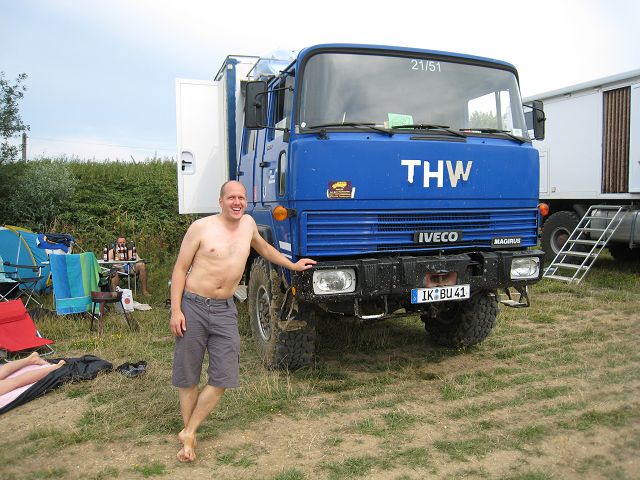 Man 8.150. Behrens und ihr MAN 8.150